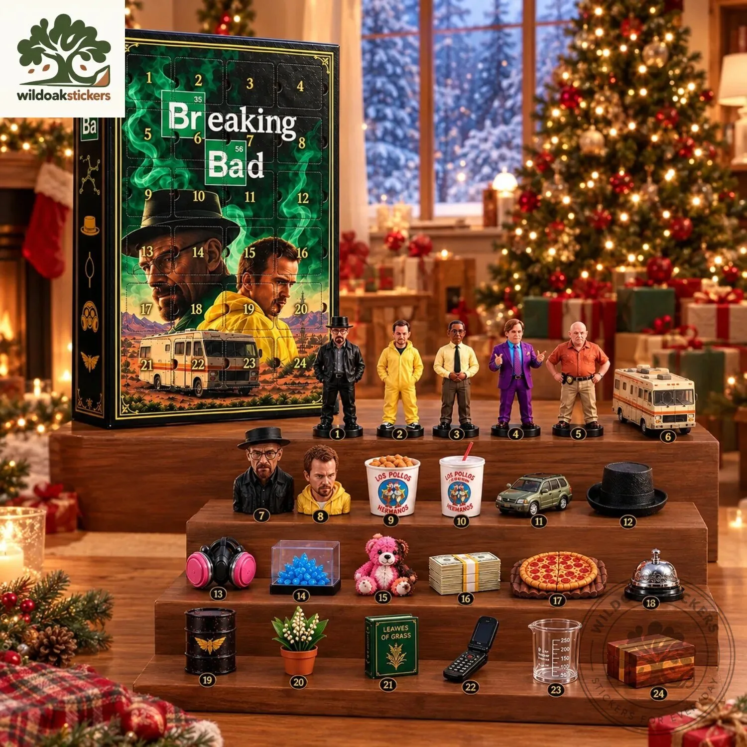 Breaking Bad Advent Calendar Breaking Bad Fan Advent Calendar - Limited Edition Countdown – image 2 of 2
