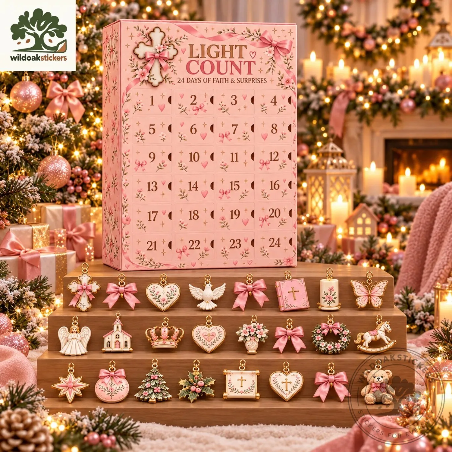 Light & Count Christian Advent Calendar 3 Light & Count Christian Advent Calendar
