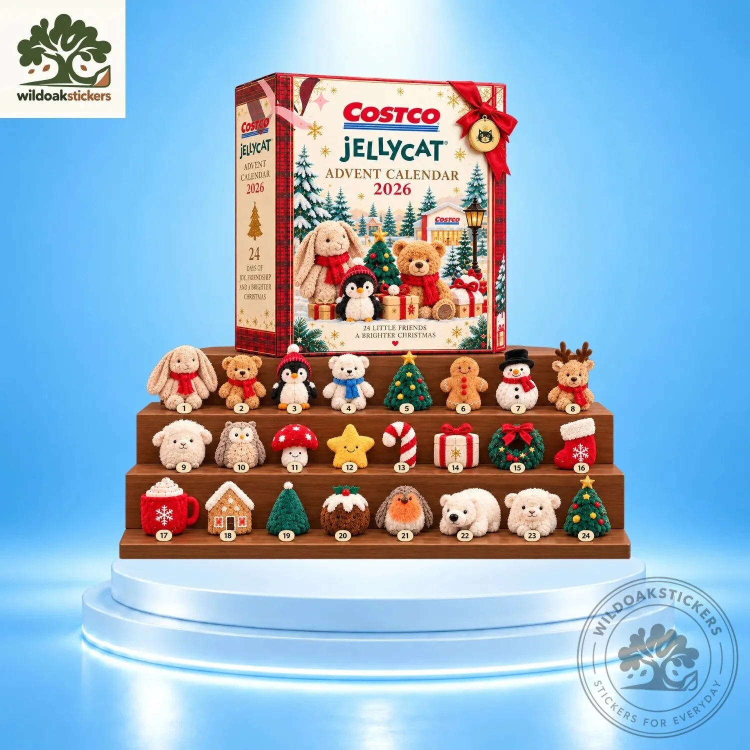 Costco Jellycat Advent Calendar 2026