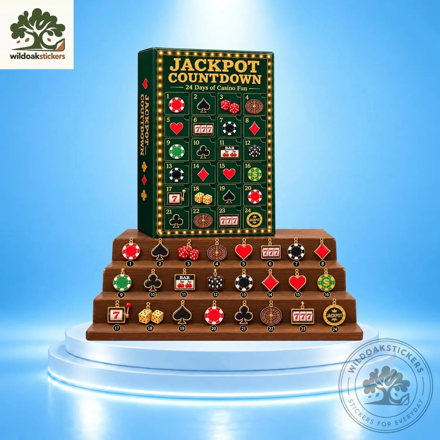 Jackpot Countdown Casino Advent Calendar