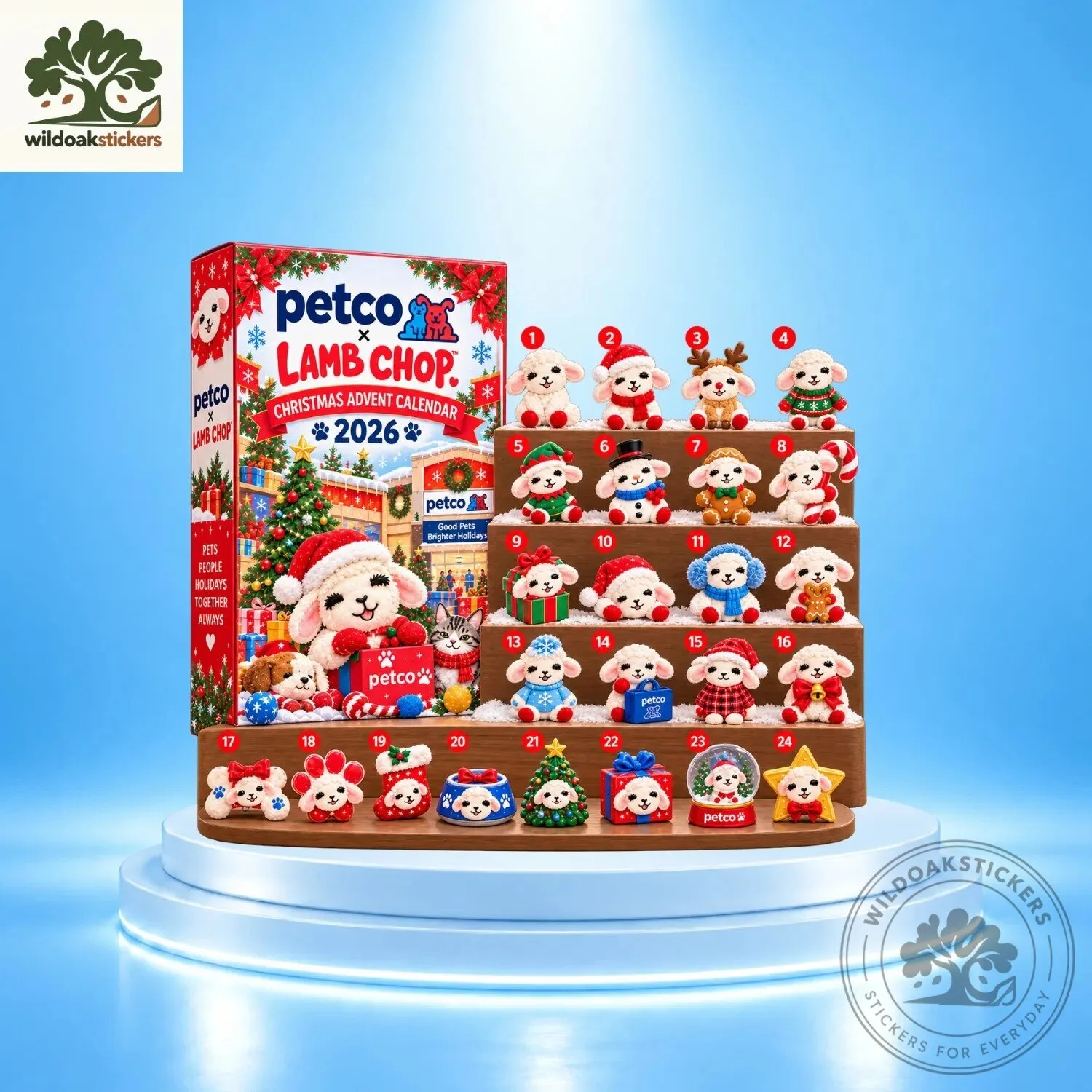 Petco x Lamb Chop Christmas Advent Calendar 2026