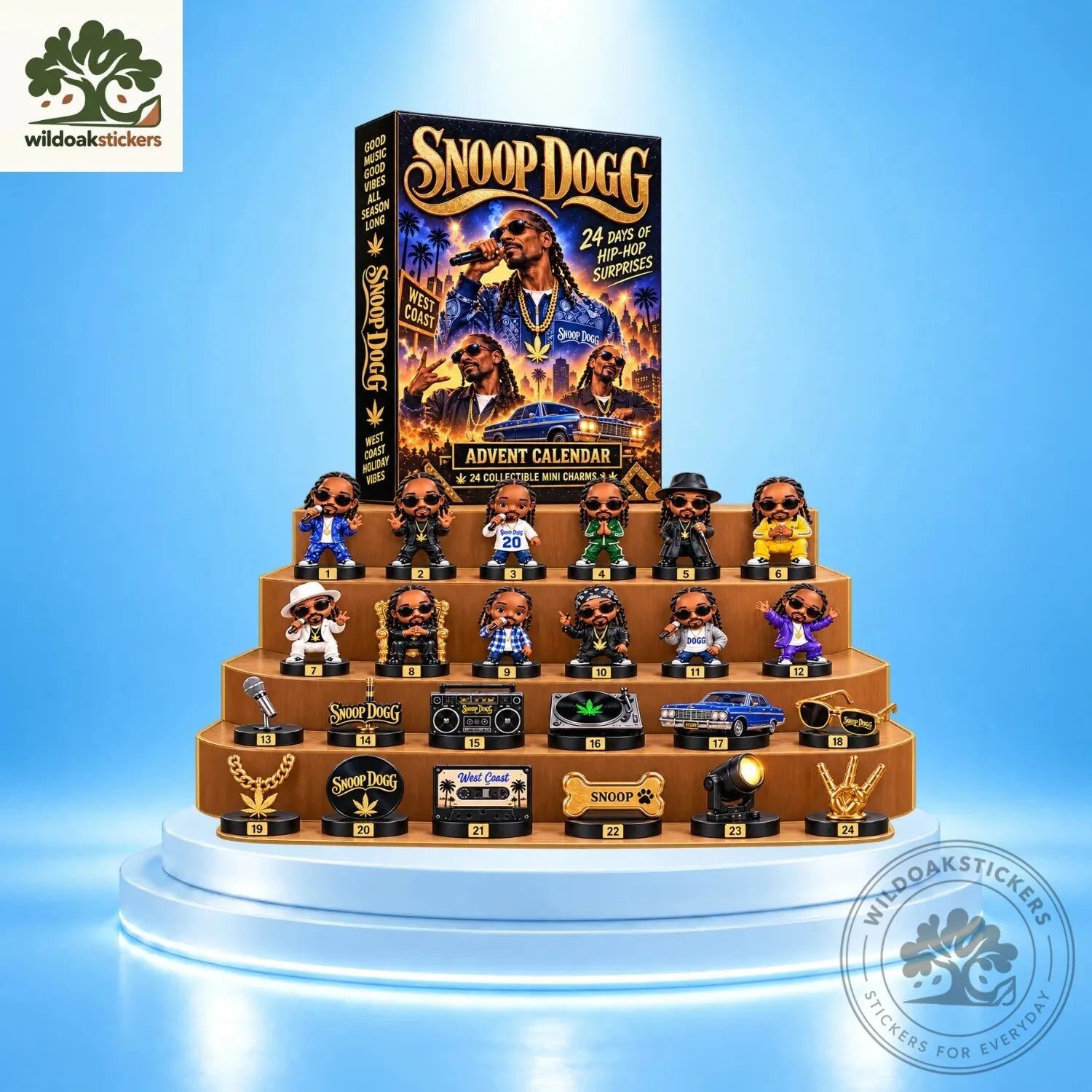 Snoop Dogg Hip Hop Legend 24 Days Advent Calendar