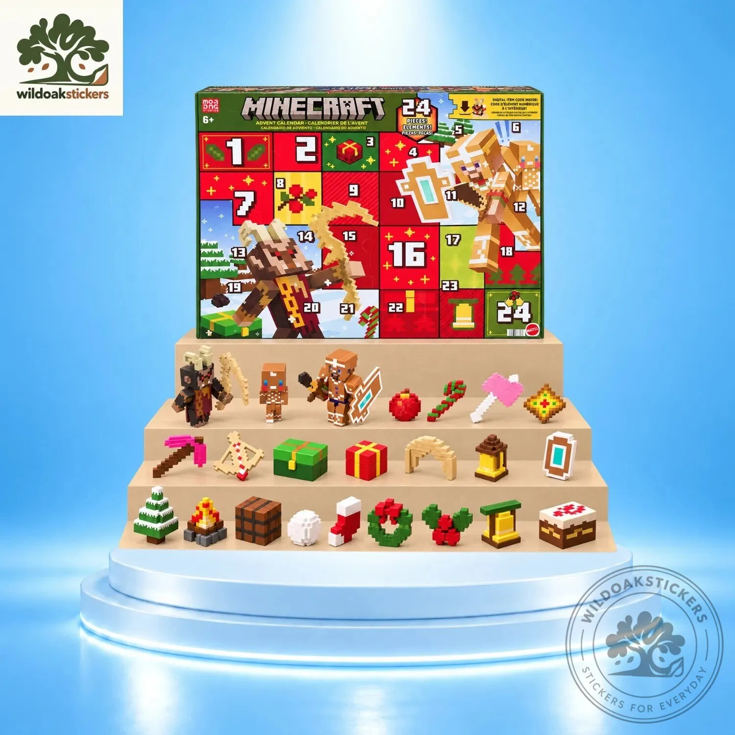Minecraft Video Game 24 Days Advent Calendar