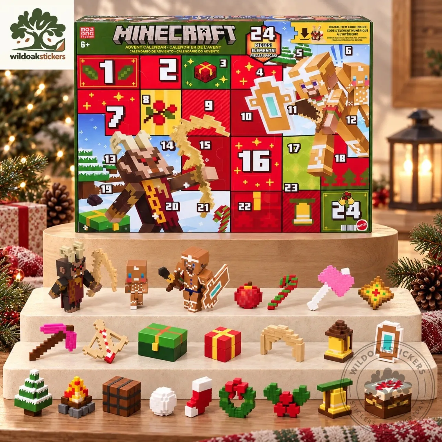 Minecraft Video Game 24 Days Advent Calendar 3 Minecraft Video Game 24 Days Advent Calendar