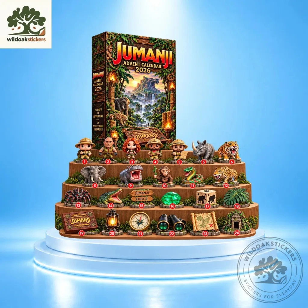 Jumanji Movie 24 Days Advent Calendar 2026 Jumanji Movie 24 Days Advent Calendar 2026