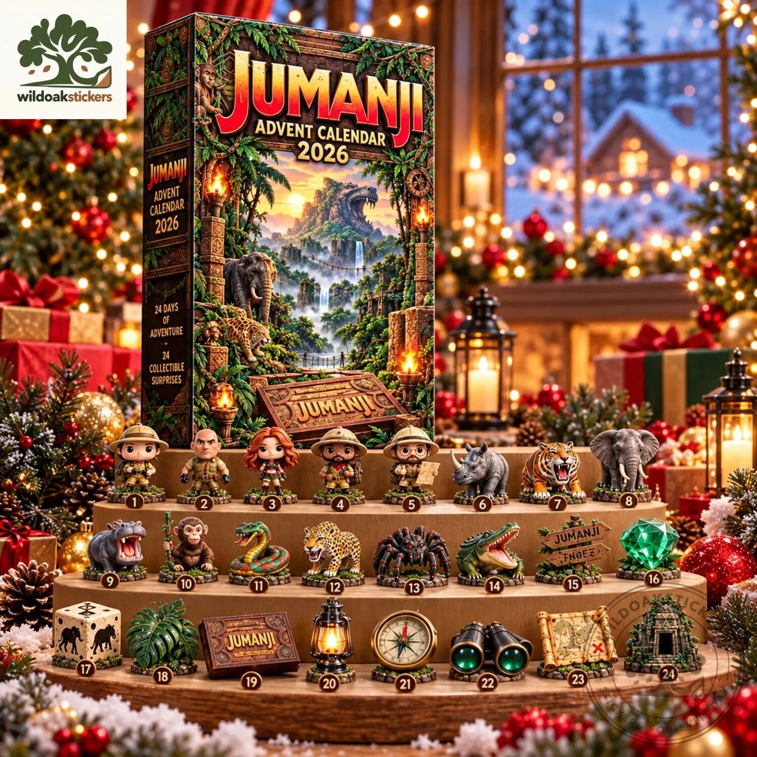 Jumanji Movie 24 Days Advent Calendar 2026 3 Jumanji Movie 24 Days Advent Calendar 2026