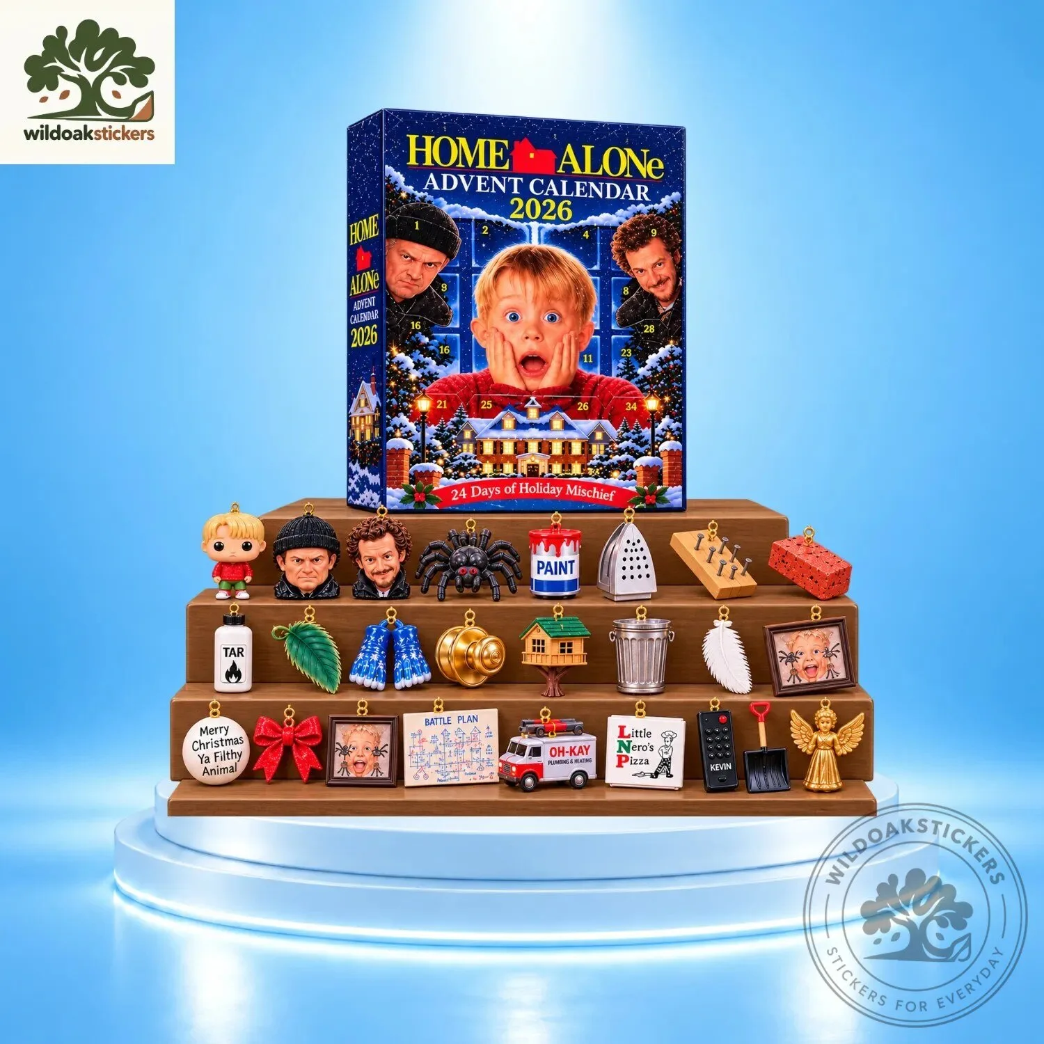 Home Alone Movie 24 Days Advent Calendar 2026